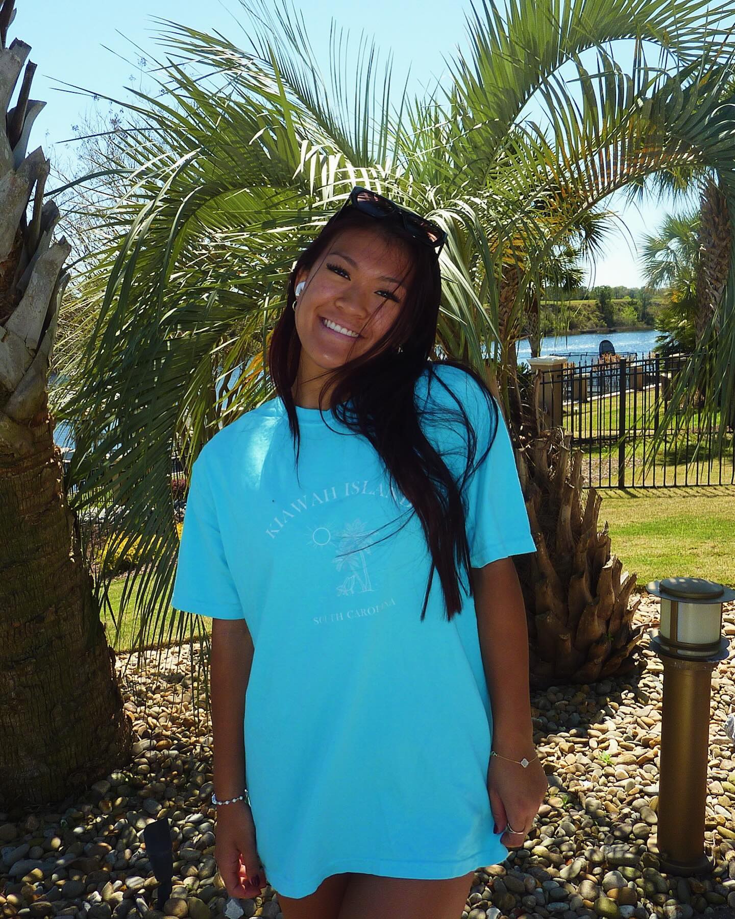 kiawah island oversized tee